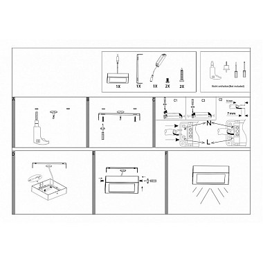 Точечный светильник Fueva 1 94524