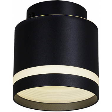 Точечный светильник 53001-9.5-001IL GX53+LED3W BK