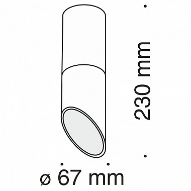 Точечный светильник Lipari C025CL-01B