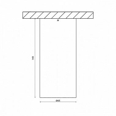 Точечный светильник VL-BASE VL-BASE-LBU-WW