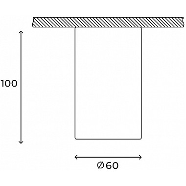 Точечный светильник Focus HSBL_0095