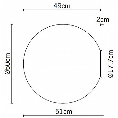 Настенно-потолочный светильник Lumi F07G3301