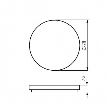 Настенные потолочные светильники Kanlux VARSO LED 18W-NW-O 26441