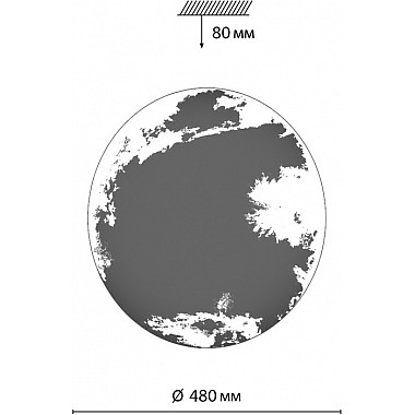 Настенно-потолочный светильник Space 3085/EL