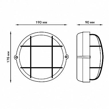 Настенно-потолочный светильник НБП 926602116