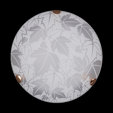 Настенно-потолочный светильник Листопад мат (300) НПБ 01-2х60-001