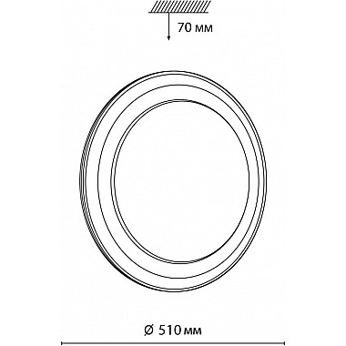 Настенно-потолочный светильник Setta 7630/EL
