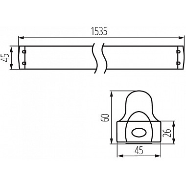 Настенно-потолочный светильник ALDO 26362