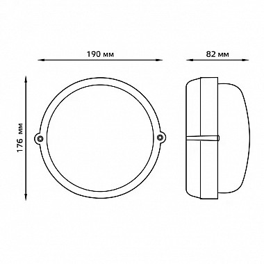 Настенно-потолочный светильник НБП 926602106