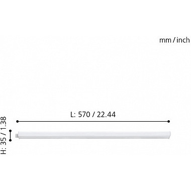 Настенно-потолочный светильник Dundry 97572