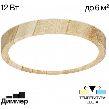 Настенно-потолочный светильник Бейсик CL738122N