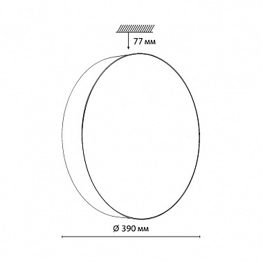 Настенно-потолочный светильник Optima 7780/DLN
