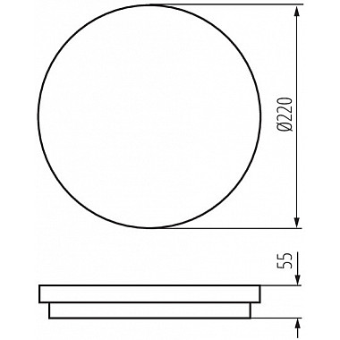 Настенно-потолочный светильник BENO 33348