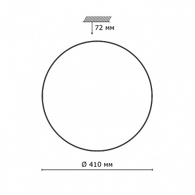 Настенно-потолочный светильник Leka 2051/DLN