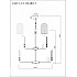 Подвесная люстра Dolce 15571-12 CR+MULT