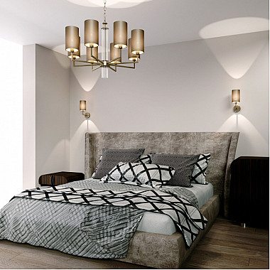 Подвесная люстра Soffio 60134/6 никель