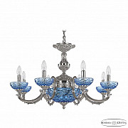 Подвесная люстра 7220 72209P/8/210 Ni P Aquamarine/M-1F