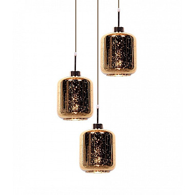 Подвесная люстра Lumina Deco Alacosmo LDP 6811-3 GD