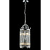 Подвесная люстра Crystal Lux Tadeo SP4 D200 Chrome/Transparente
