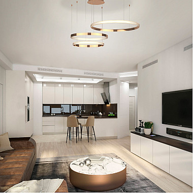 Подвесная люстра Posh 90275/3 медный