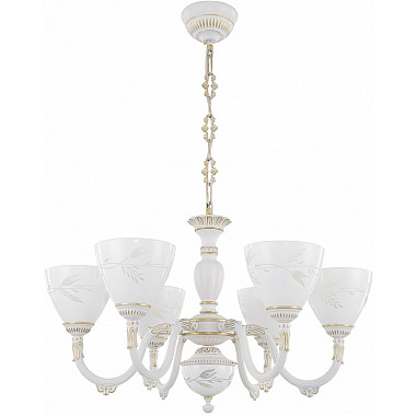 Подвесная люстра AM341837 341837/6 WT+G