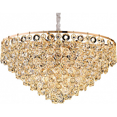 Подвесная люстра 5260 5265+16/C gold