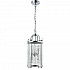 Подвесная люстра Crystal Lux Tadeo SP4 D200 Chrome/Transparente