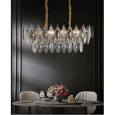 Подвесная люстра D8011P D8011P/L-800 gold/smoky