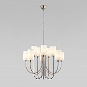 Подвесная люстра Abbey 60164/10 никель Smart