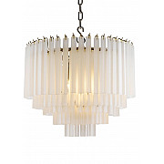 Подвесная люстра Nova/Pulsar 10626P brass/white