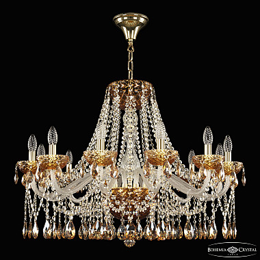 Подвесная люстра 5413 5413/12/300 G Amber/M-1F K721