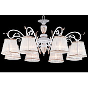 Подвесная люстра Iris IRIS 11389/8C WHITE GOLD