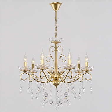 Подвесная люстра 04201-0.4-07 GOLD