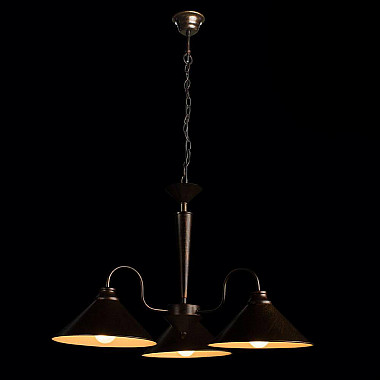 Подвесная люстра Arte Lamp Cone A9330LM-3BR