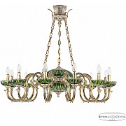 Подвесная люстра Verona 72003P/12/300 GW P Clear-Green/H-1K Y8