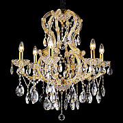 Подвесная люстра Milano Milano 10651/6C GOLD, CLEAR