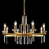 Подвесная люстра Crystal Lux Marron SP8 Brass