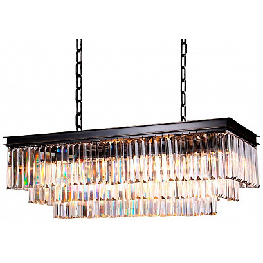 Подвесная люстра 31100 31111/S black+gold