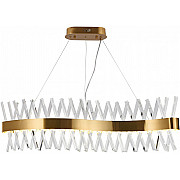 Подвесная люстра LED LAMPS 81357 GOLD SATIN