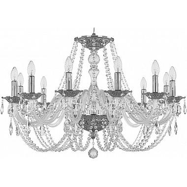 Подвесная люстра 1601 1601/12/300 Ni