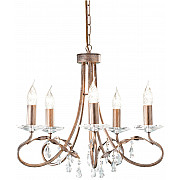 Подвесная люстра Christina CRT5-SILVER-GOLD