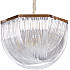 Подвесная люстра Murano Glass A001-800 L12 brass/clear