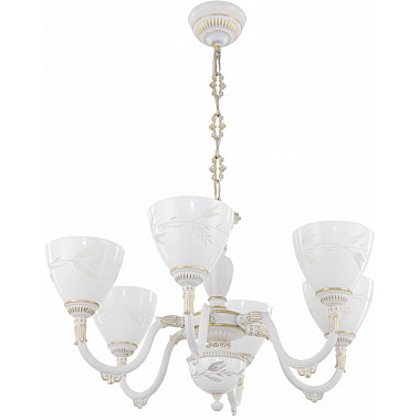 Подвесная люстра AM341837 341837/6 WT+G