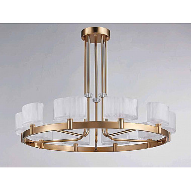 Подвесная люстра Newport 4338+2/C gold М0062173