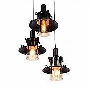 Подвесная люстра Lumina Deco Capri LDP 11328 B-3 BK