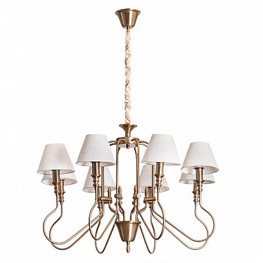 Подвесная люстра Arte Lamp Agio A6086LM-8PB