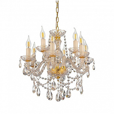 Подвесная люстра Lumina Deco Eliza LDP 7026-6+3 SL+GD