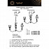 Подвесная люстра Aployt Zhaklin APL.744.03.08