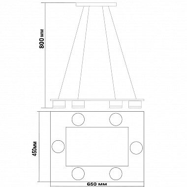 Подвесная люстра Lucia Tucci Natura 152.6