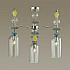 Подвесная люстра Odeon Light Bizet 4893/3C